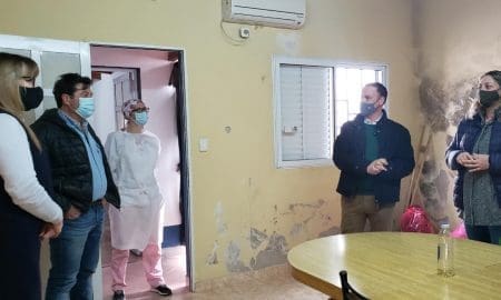 Elortondo: Gestiones del senador Enrico con el gobierno provincial para la reparación de la Sala Nº 2