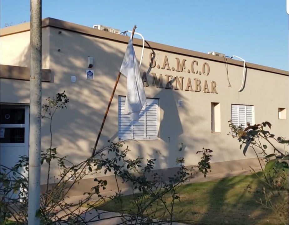 Amenábar: El senador Enrico, Comuna y Gobierno provincial trabajan para ampliar el SAMCO