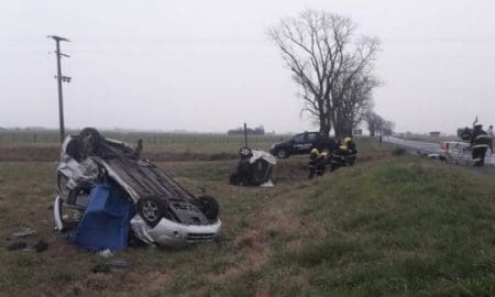 Wheelwright: Accidente fatal en Ruta Nacional 8