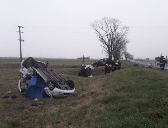 Wheelwright: Accidente fatal en Ruta Nacional 8