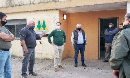 Carreras: El senador Enrico cerca del trabajo que realizan las instituciones