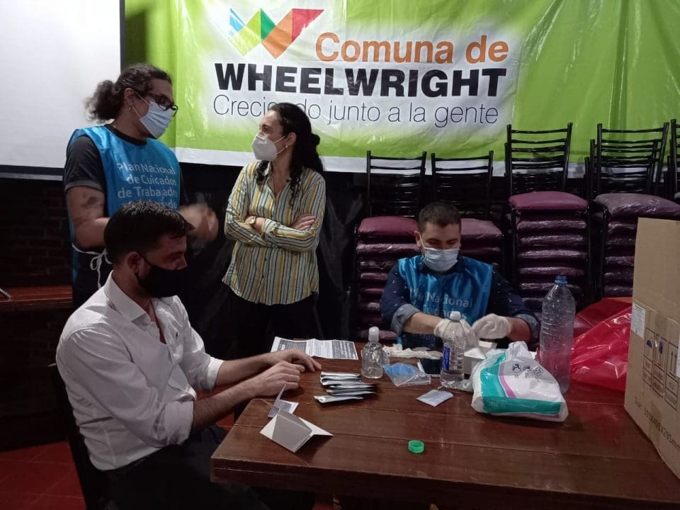 Wheelwright: Nación desembarcó para presentar el programa Detectar de prevención del Covid-19