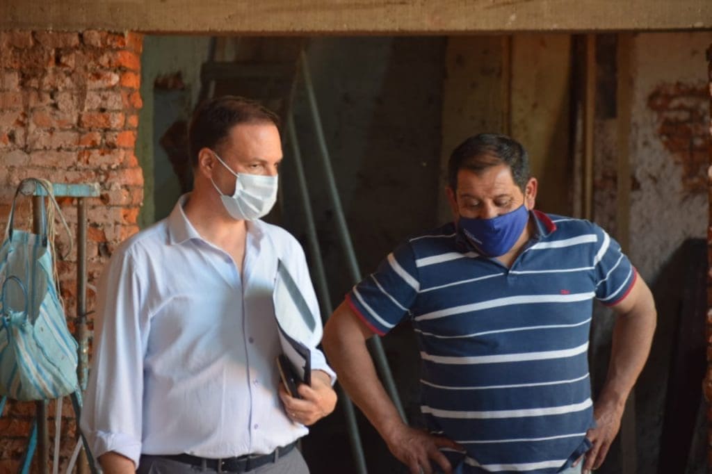 Lazzarino: El senador Enrico acompaña con gestiones la obra del multiespacio comunal Lazzarino: El senador Enrico acompaña con gestiones la obra del multiespacio comunal