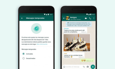 Ya están disponibles los mensajes temporales de WhatsApp: cómo activarlos
