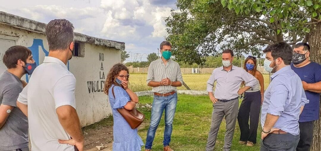 Venado Tuerto: Enrico y Chiarella acompañan el proyecto conjunto entre ICES y el Club Sacachispa