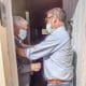 Santa Isabel: Cálida visita del senador Enrico al Padre Raúl Trognot