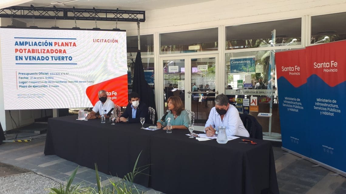La provincia licitó obras de saneamiento por 254 millones de pesos para el departamento General López