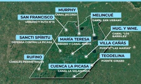 Obras hídricas: El senador Enrico solicita una vez más al gobierno provincial que se pongan en marcha