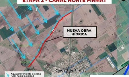 Firmat: Enrico informó la incorporación al presupuesto 2021 de importante obra hídrica