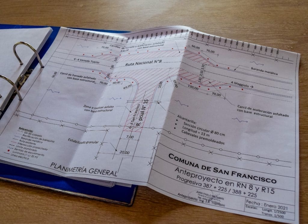 San Francisco: El senador Enrico acompaña proyecto comunal de dársena de giro en el ingreso a la localidad San Francisco: El senador Enrico acompaña proyecto comunal de dársena de giro en el ingreso a la localidad