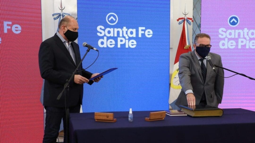 Jorge Lagna ministro de seguridad perotti