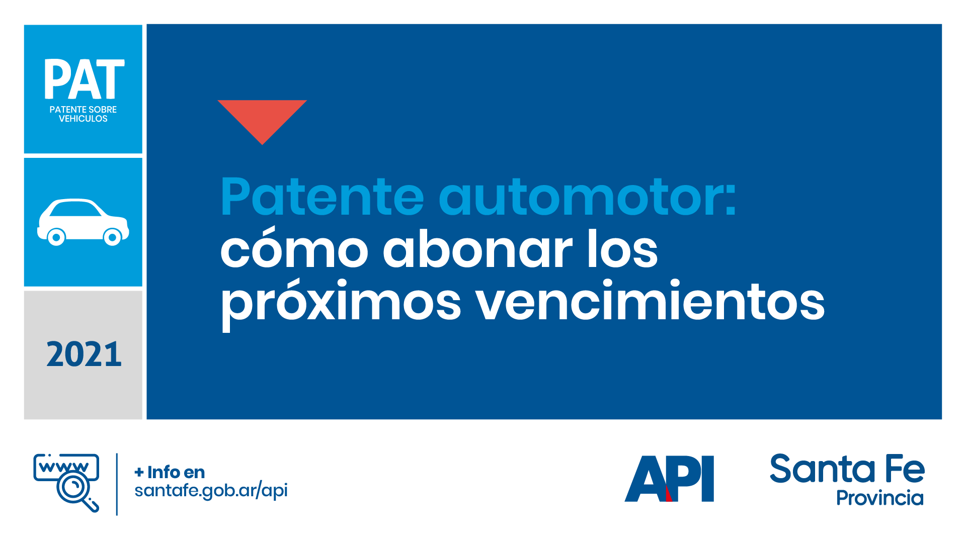 Patente automotor: Cómo abonar los próximos vencimientos