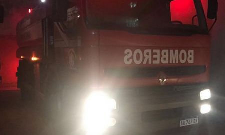 Bomberos Incendio Villa Cañás