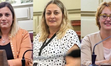 Diputadas y autoridades del Frente Progresista repudiaron las agresiones del ministro Sain