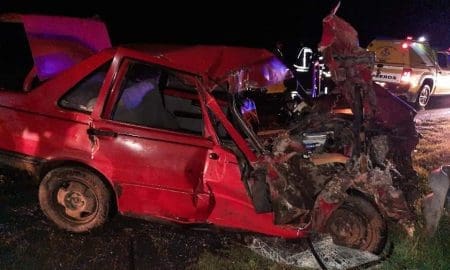 Venado Tuerto: Accidente sobre Ruta Nacional 33