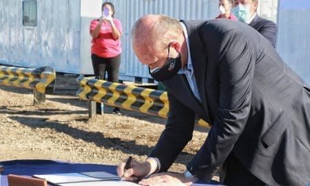 Perotti anunció el inicio formal de la construcción de la autopista de la ruta 33, entre Rufino y San Eduardo