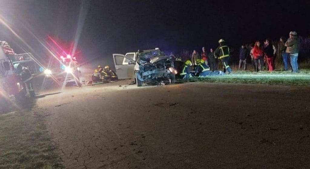 Trágico accidente en acceso a la Estación de Teodelina