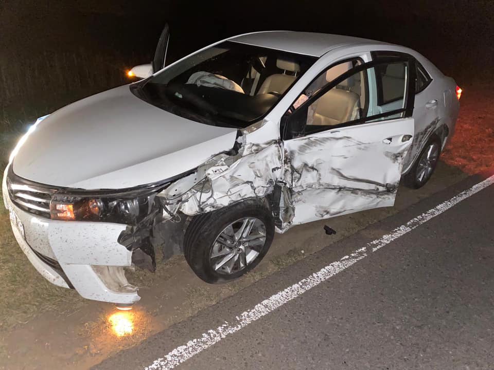 Melincué: La diputada Rosana Bellatti sufrió un accidente de tránsito en Ruta 90