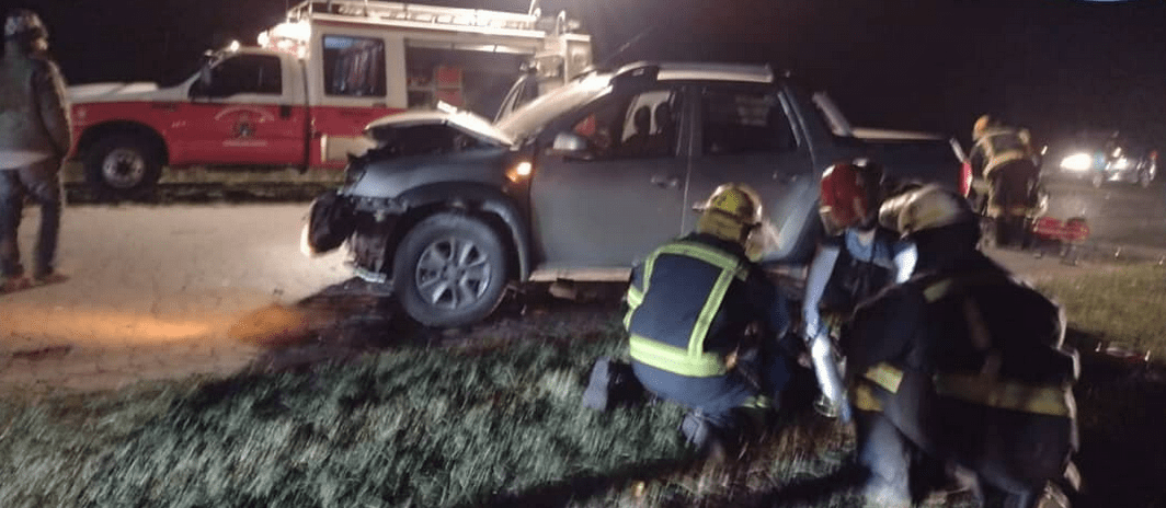 Trágico accidente en acceso a la Estación de Teodelina