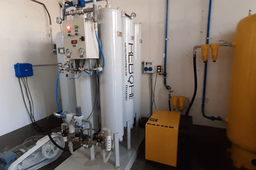 Rufino: Empresarios donaron una planta de oxígeno hace un año pero el gobierno de Santa Fe no la habilita