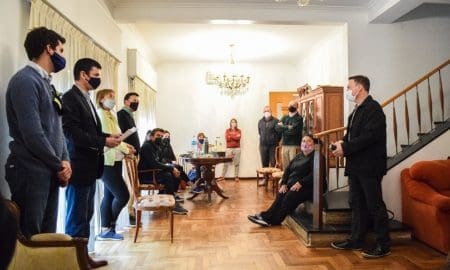 Rufino: El senador Enrico acompañó el nacimiento de dos nuevas instituciones