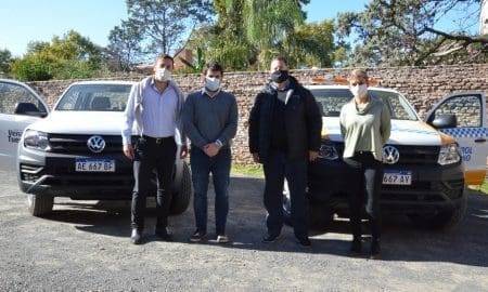 Venado Tuerto: El municipio sumó dos nuevas camionetas para mejorar el trabajo diario de sus áreas