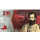Nuevo billete de 200 pesos
