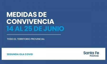 Villa Cañás: Covid-19, medidas de convivencia hasta el 25 de junio