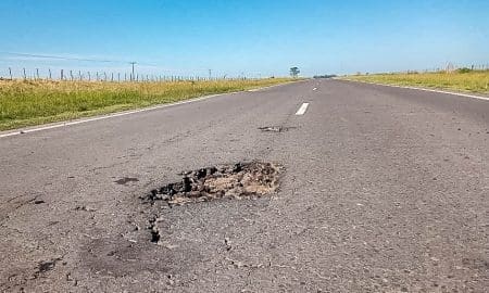 Enrico solicitó la reparación de la Ruta 14 a la altura de Diego de Alvear