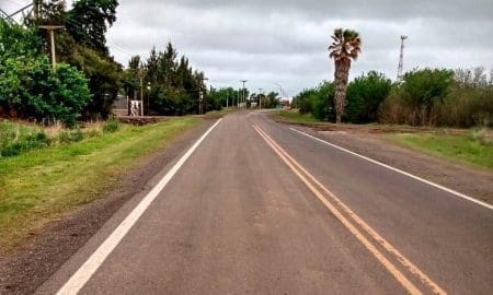 Lisandro Enrico pide que se aceleren los trabajos de bacheo en la ruta que conecta Cafferata con Chañar Ladeado
