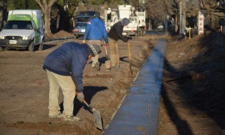 Venado Tuerto: El gobierno municipal sigue adelante con su plan de construcción de cordones cuneta