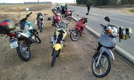 Venado Tuerto: En un operativo municipio y policía secuestraron motos utilizadas para correr picadas en el camino a San Eduardo