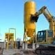 Villa Cañás: Un paso más en la construcción de la planta hormigonera