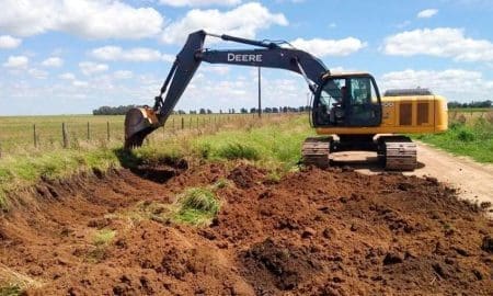 Lisandro Enrico insiste con una importante obra hídrica en Melincué que fue desestimada por el gobierno provincial