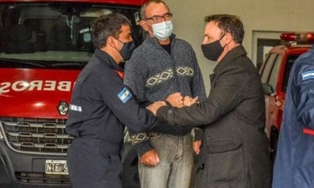 Fuerte reclamo de Enrico a favor de los Bomberos Voluntarios de Santa Fe
