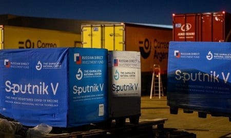 Con la llegada de una partida récord, la Argentina alcanzó hoy casi 27 millones de dosis recibidas