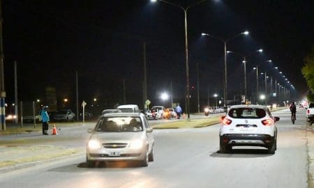Venado Tuerto: Chiarella y la Cooperativa Eléctrica inauguraron la nueva iluminación LED de Avenida Santa Fe