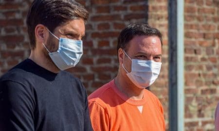 Lisandro Enrico brindó su apoyo a Maximiliano Pullaro en una amplia recorrida por la región