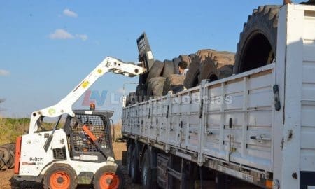 Venado Tuerto: La planta intermedia de residuos ya recolectó más de 1400 neumáticos con destino a reciclado
