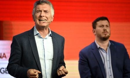 Mauricio Macri encabezó un acto en Rosario: "La carne se transformó en polenta"