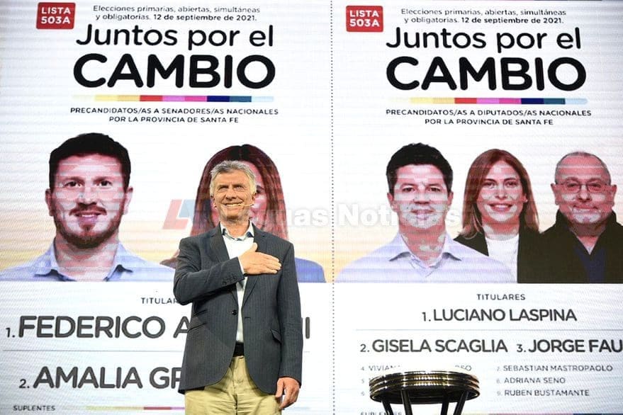 Mauricio Macri encabezó un acto en Rosario: "La carne se transformó en polenta" Mauricio Macri encabezó un acto en Rosario: "La carne se transformó en polenta"