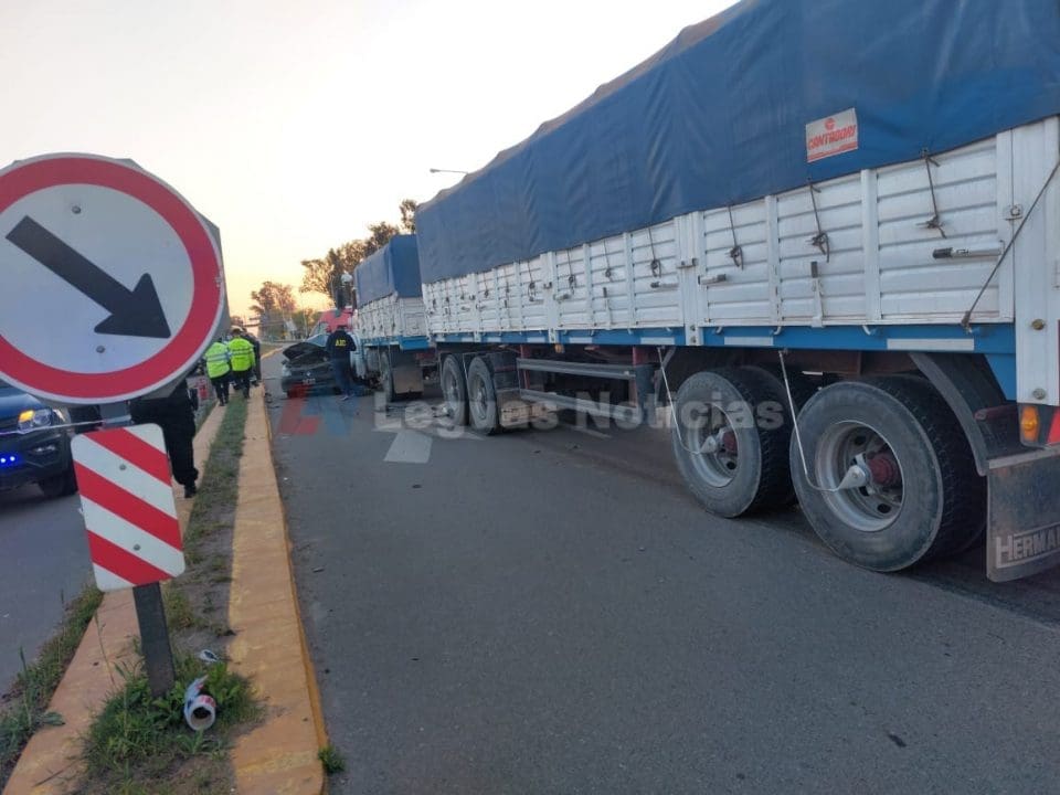 Venado Tuerto: Accidente fatal sobre Ruta Nacional Nº33