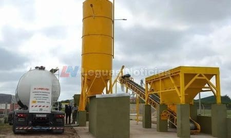 Villa Cañás: Avanzan los trabajos en la Planta Hormigonera para su puesta en marcha