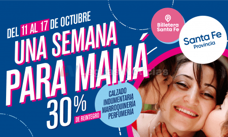 Billetera Santa Fe: La provincia anunció una campaña de promoción de ventas por el día de la madre