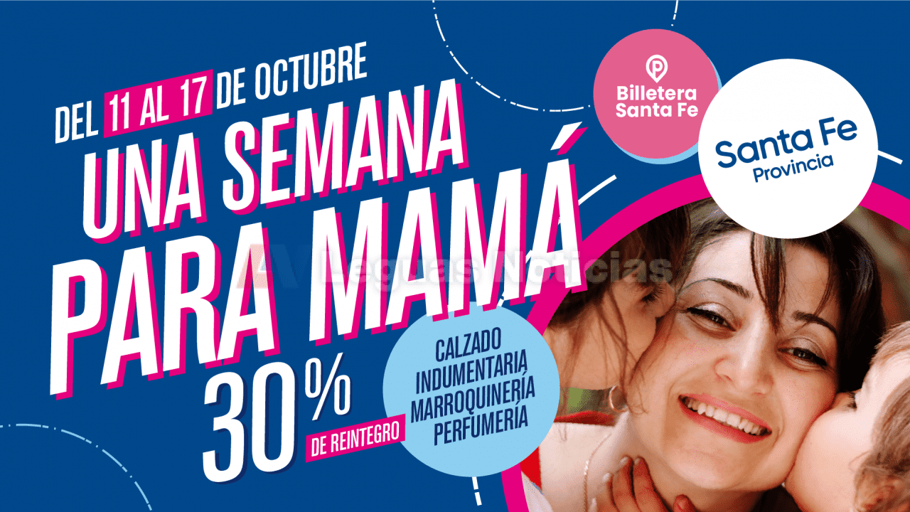 Billetera Santa Fe: La provincia anunció una campaña de promoción de ventas por el día de la madre