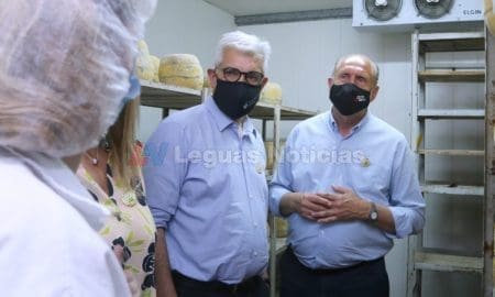 Perotti con Domínguez en el sur provincial: “La investigación y el conocimiento generan trabajo y arraigo"