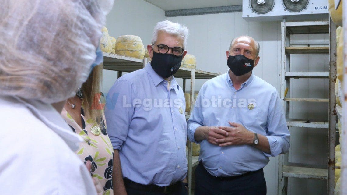 Perotti con Domínguez en el sur provincial: “La investigación y el conocimiento generan trabajo y arraigo"