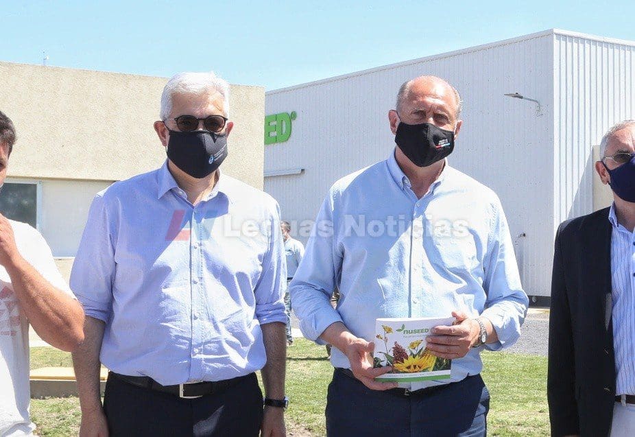 Perotti con Domínguez en el sur provincial: “La investigación y el conocimiento generan trabajo y arraigo"