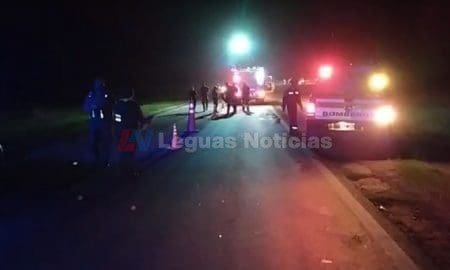 Venado Tuerto: Accidente fatal en Ruta Nacional 8 Km. 359