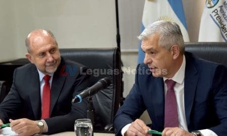 El gobernador Omar Perotti y el ministro Julián Domínguez visitan Murphy y Venado Tuerto